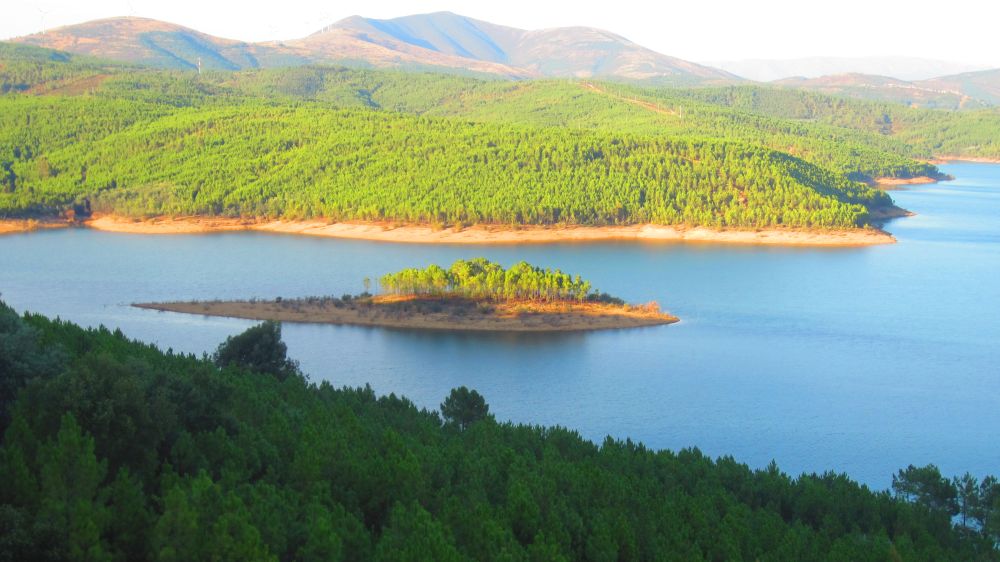 Santa Luzia-Stausee