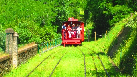 bergauf