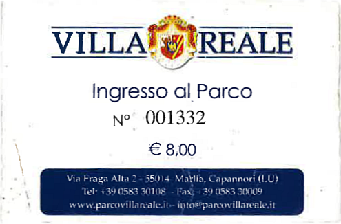 Villa_Reale_Eintrittskarte