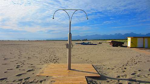 Stranddusche