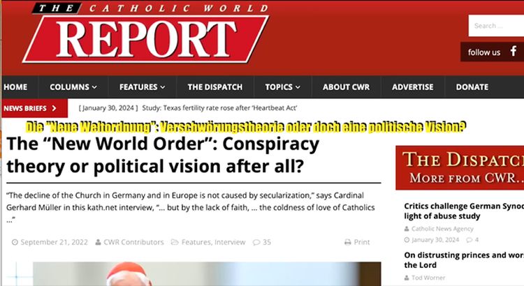 Israel, The Catholic World Report