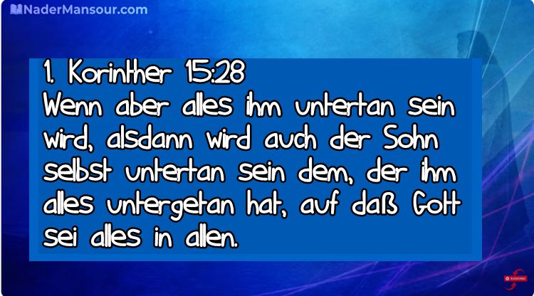 1. Korinther 15:28