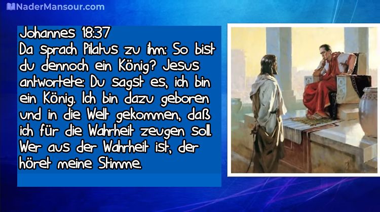Johannes 18:37