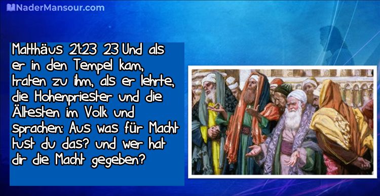 Matthus 21:23