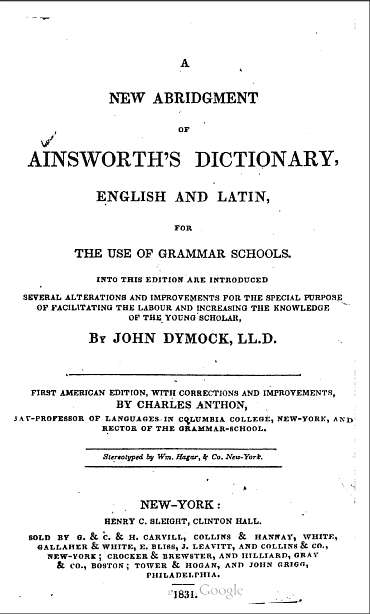 Buch_Ainsworth_s_Dictionary
